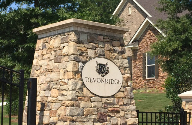 Devonridge Sign