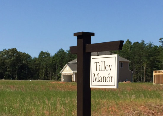 Tilley Manor sign