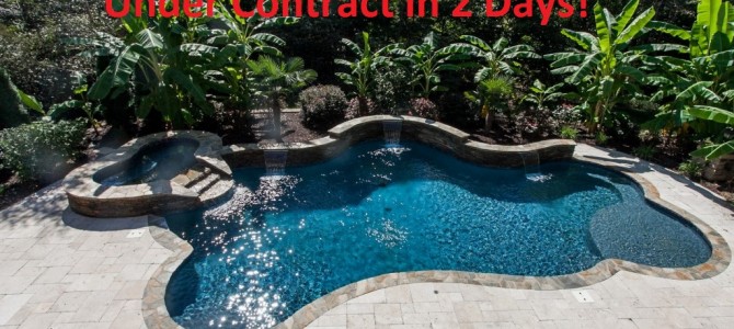 Private Home in Weddington with Pool & Basement