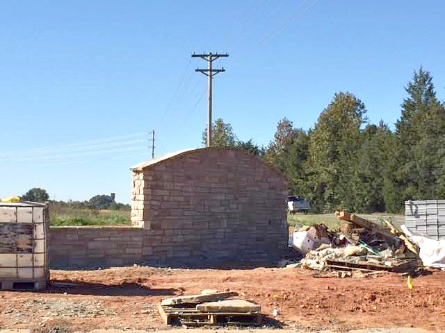 Wyndmoor Future Entry under construction